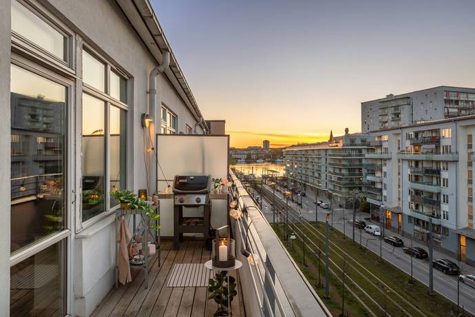 3 rum lägenhet på Båtbyggargatan 62, 4 & 5tr Hammarby Sjöstad, Stockholms kommun - bild 2