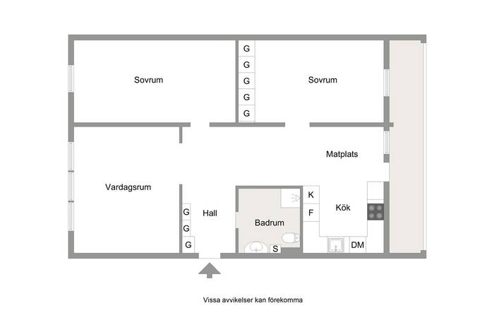3 rum Lägenhet på Rönnebergavägen 5C Eslöv Norr Eslövs kommun - bild 17