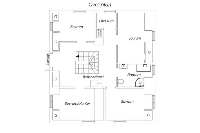 7.5 rum Villa på Järnvägsgatan 17 Centralt Staffanstorps kommun - bild 77