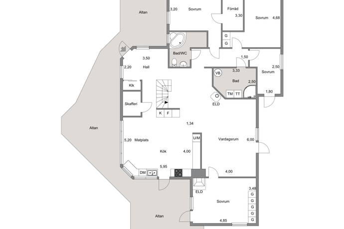 7 rum Villa på Skogslyckan 18 Vallda Kungsbacka kommun - bild 22