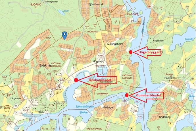 3 rum Vinterbonat fritidshus på Björknäs mossväg 22 Björknäs Norrtälje kommun - bild 35