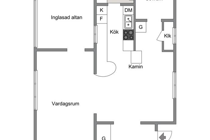 2 rum Villa på Strandviksvägen 26 Hudiksvall - Mellanbyn Hudiksvalls kommun - bild 25