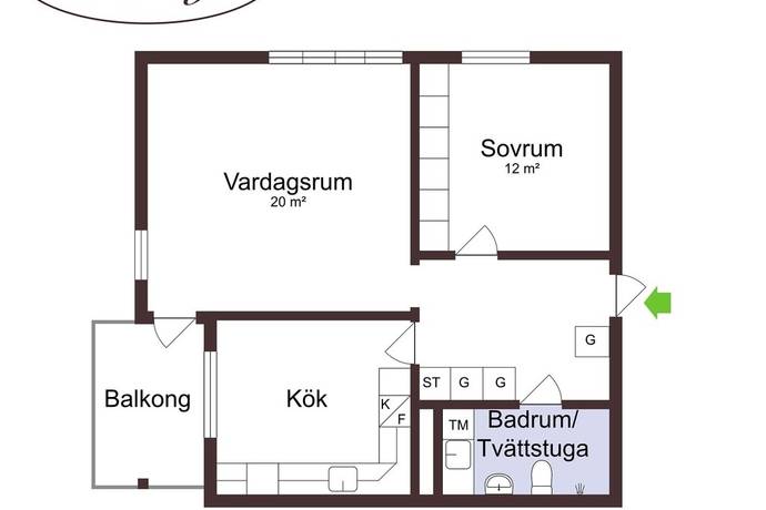 2 rum Lägenhet på Hemmansvägen 1 A Skaraberg Skara kommun - bild 20