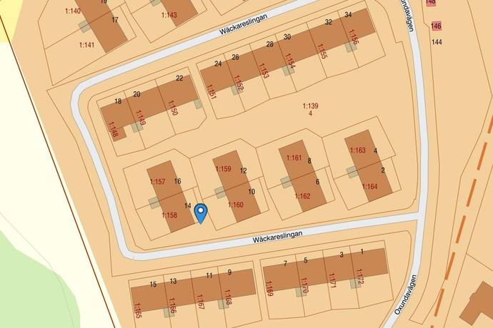 6 rum Parhus på Wäckareslingan 14 Wäckare Äng Upplands Väsby kommun - bild 45