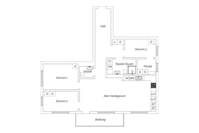 4 rum Lägenhet på Vega allé 49 Vega Haninge kommun - bild 26