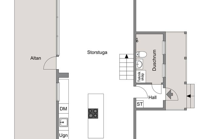 5 rum Vinterbonat fritidshus på Länna Norrbyvägen 14 Länna Norrtälje kommun - bild 26