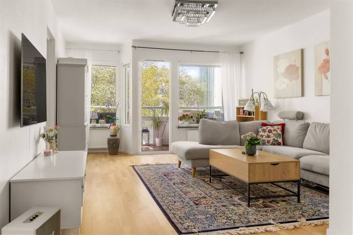 3 rum lägenhet på Ankdammsgatan 33 Skytteholm, Solna kommun - bild 1
