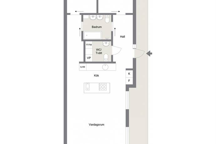 3 rum parhus på Jagbacken 16B Bergshammar, Nyköpings kommun - bild 5