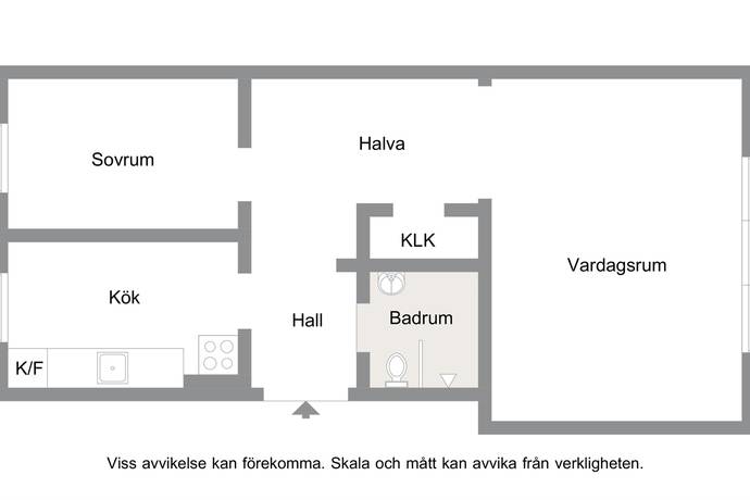 2 rum Lägenhet på Torekovsgatan 23 Östra Sorgenfri Malmö kommun - bild 25