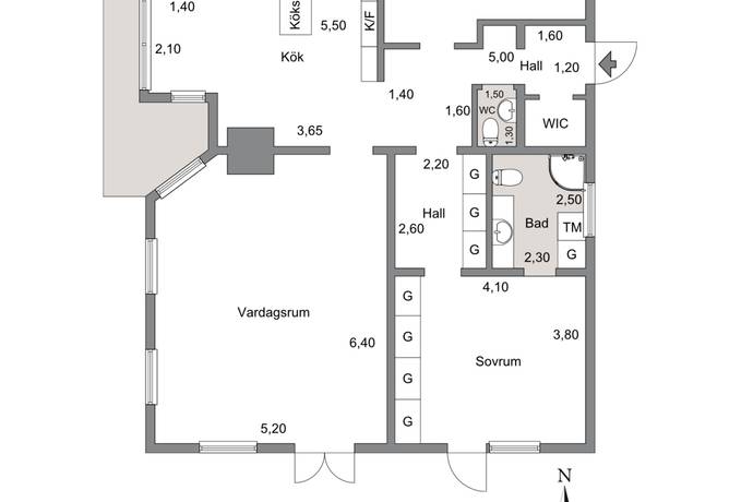 3 rum Vinterbonat fritidshus på Sandvikstvärväg 174 Lisö - Sandvik Nynäshamns kommun - bild 46