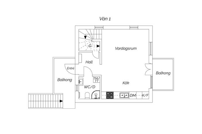 3 rum Lägenhet på Vänskapens väg 17C Ljusstaden Kalmar kommun - bild 24
