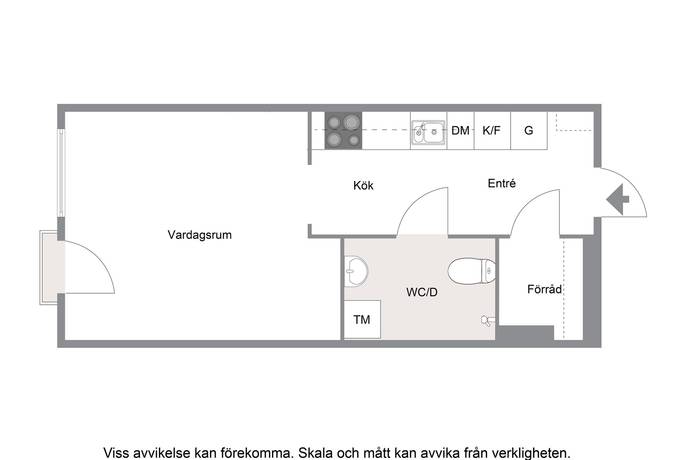 1 rum Lägenhet på Gärdesvägen 15 Bålsta - Väppeby Äng Håbo kommun - bild 17