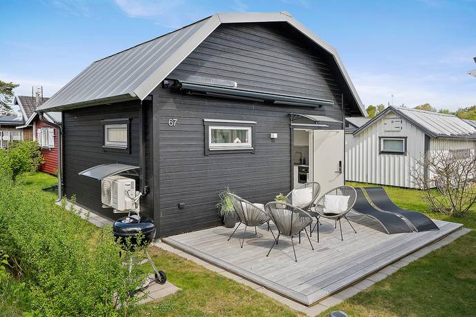 fritidshus på Johannistorps Fritidsby 67 Östra Stranden, Halmstads kommun - bild 1