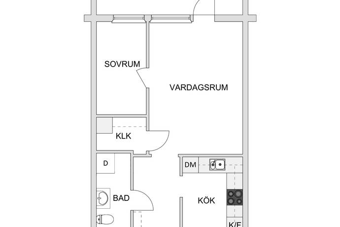 2 rum Lägenhet på Skiftesgatan 83D Anderstorp Skellefteå kommun - bild 18