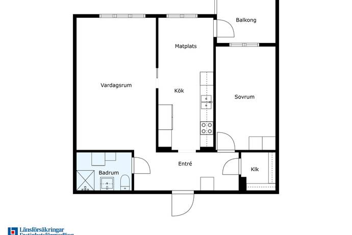 2 rum Lägenhet på Malmgatan 6 Centralt Åmåls kommun - bild 18
