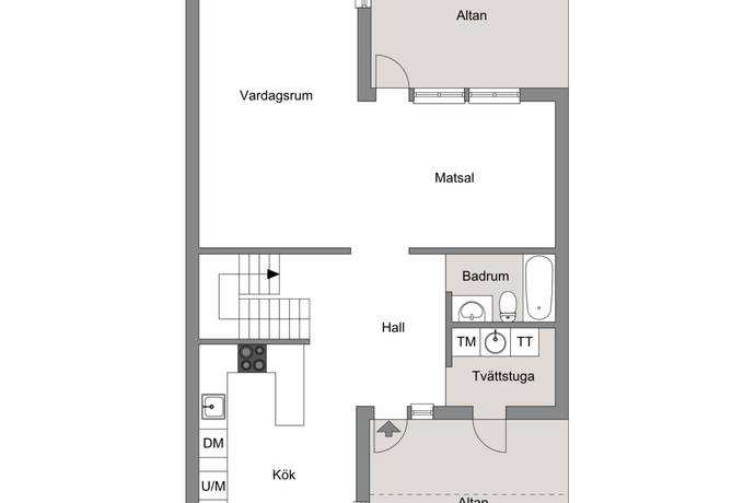 6 rum Radhus på Hemmansvägen 10 I Umedalen Umeå kommun - bild 41