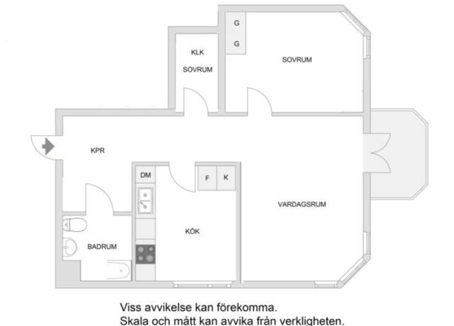 2 rum Lägenhet på Lavettvägen 41 Rissne Sundbybergs kommun - bild 22