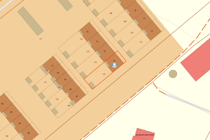 5 rum Radhus på Basvägen 76 Sjungande Dalen Skellefteå kommun - bild 54
