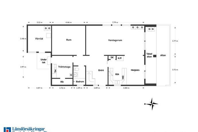 5 rum Villa på Norra Sälöfjordsgatan 41A Centrala Hisingen Göteborgs kommun - bild 6