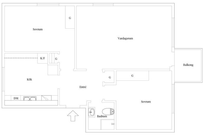 3 rum Lägenhet på Stora Grönegatan 16B Vellinge Vellinge kommun - bild 23