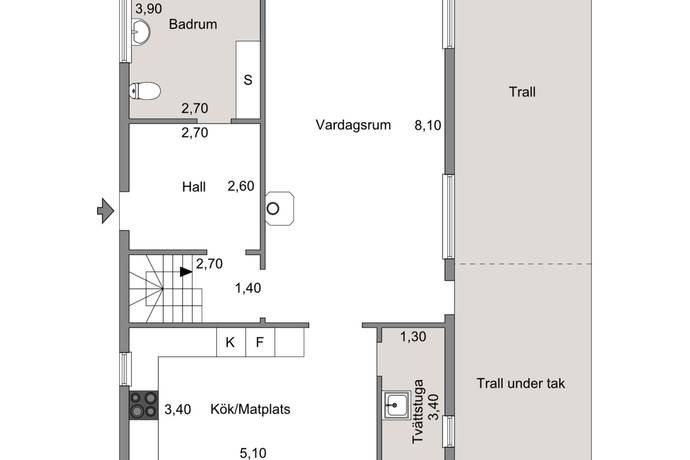 5 rum Villa på Tjärvägen 3 Bollstanäs Upplands Väsby kommun - bild 66