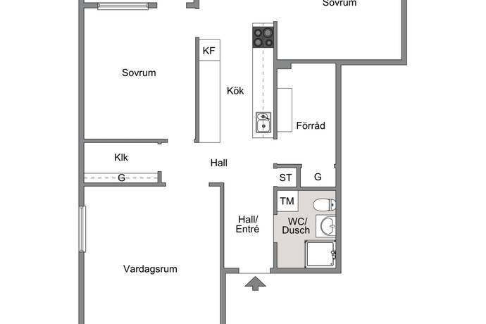 3 rum Lägenhet på Strandvägen 94A, 2 vån EKENÄS Motala kommun - bild 21