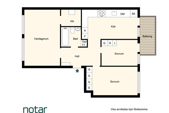 3 rum Lägenhet på Huvudstagatan 3B Solna C - Fristaden Solna kommun - bild 16