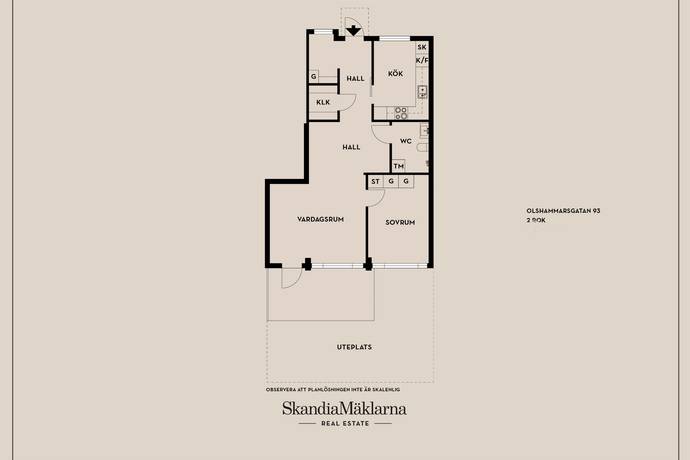 2 rum Lägenhet på Olshammarsgatan 93 Hagsätra Stockholms kommun - bild 7