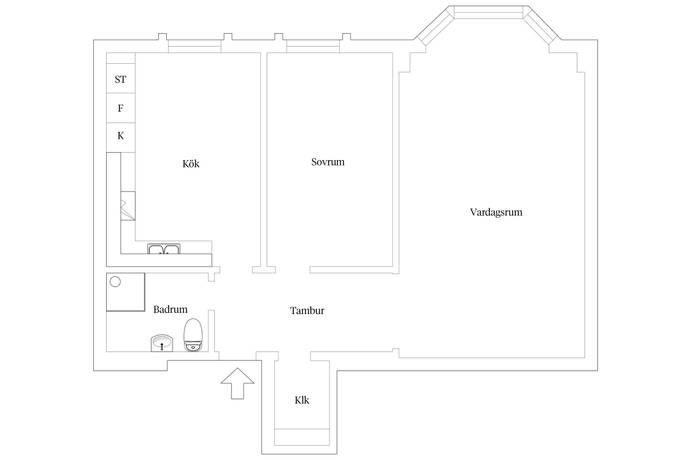 2 rum Lägenhet på Östra torggatan 17 Centrum Karlstads kommun - bild 15