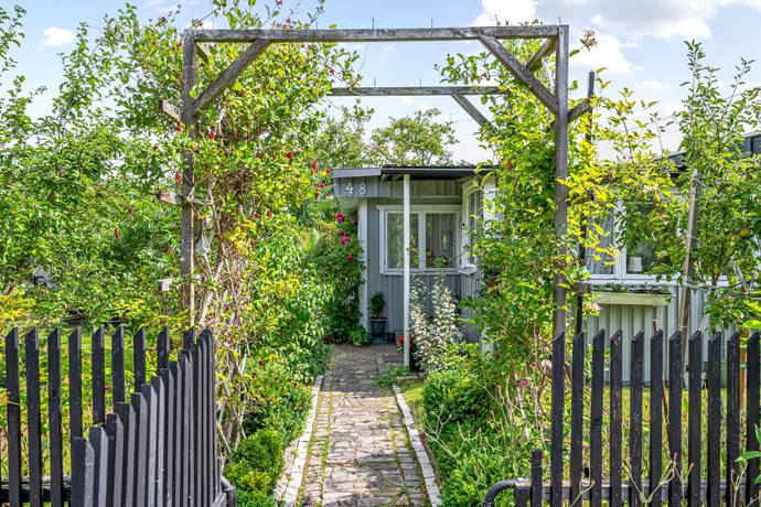 Rådmansgatan 15 - kolonistuga nr 48 i koloniområdet Haga, Jutahusen, Lunds kommun