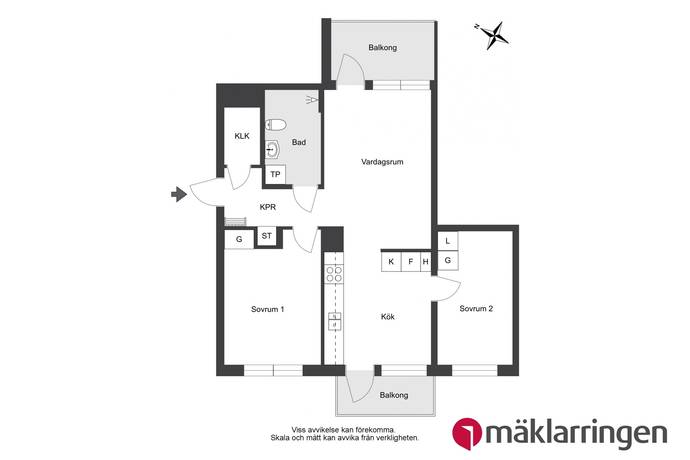 3 rum Lägenhet på Karlslundsvägen 15 Barkarbystaden Järfälla kommun - bild 30