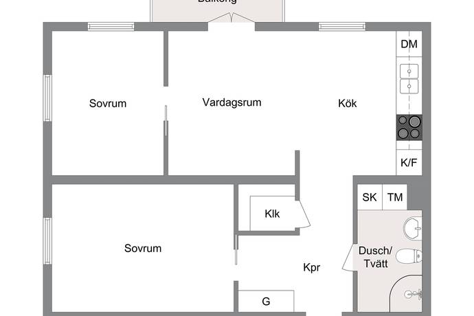 3 rum Lägenhet på Lindegårdsvägen 43 Bålsta - Väppeby Äng Håbo kommun - bild 21