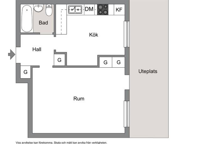 1 rum Lägenhet på Torkelsgatan 34B Höganäs Uppsala kommun - bild 28