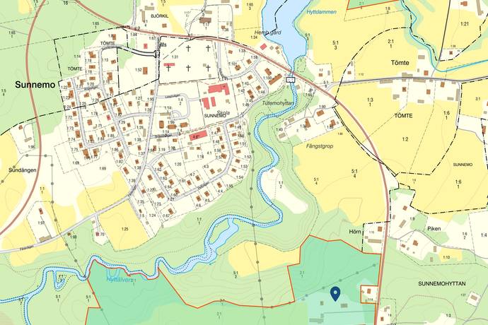 gård med jordbruk på Tutemo Nytäppan 1 Sunnemo, Hagfors kommun - bild 1