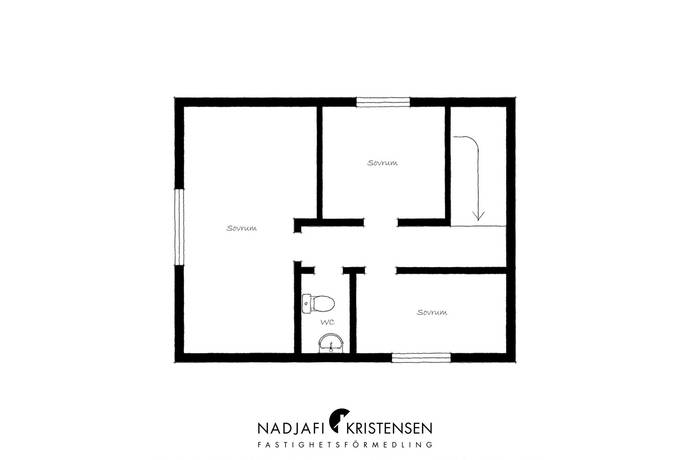 7 rum Villa på Roxmansvägen 21 Malen Båstads kommun - bild 41