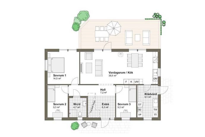4 rum Villa på Hallarydsvägen 14 Markaryd Markaryds kommun - bild 20