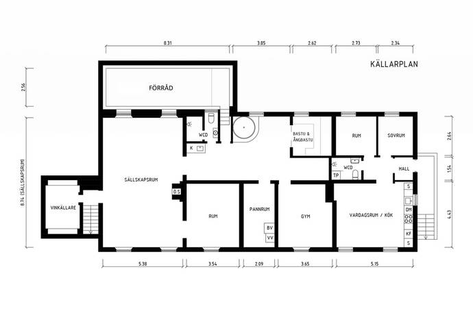 19 rum Villa på Rundkyrkoallén 1 Bromma Stockholms kommun - bild 61