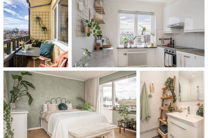 2 rum Lägenhet på Broddesonsgatan 7 Halmstad Centrum / Väster Halmstads kommun - bild 1