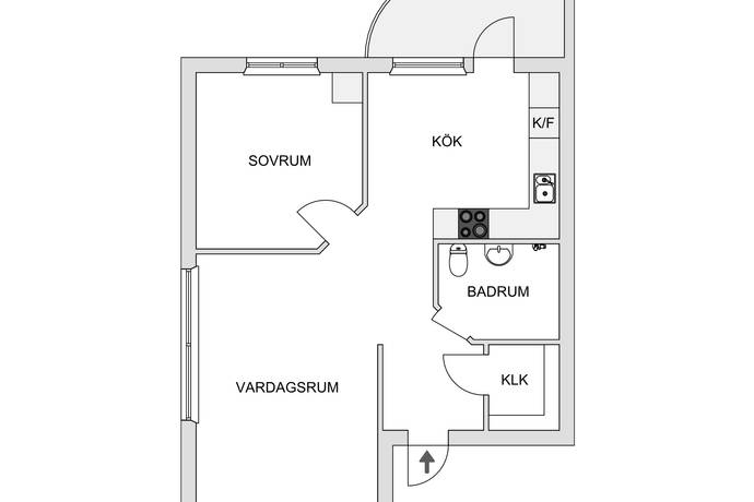 2 rum Lägenhet på Sidvallsvägen 5 Öringe Tyresö kommun - bild 21