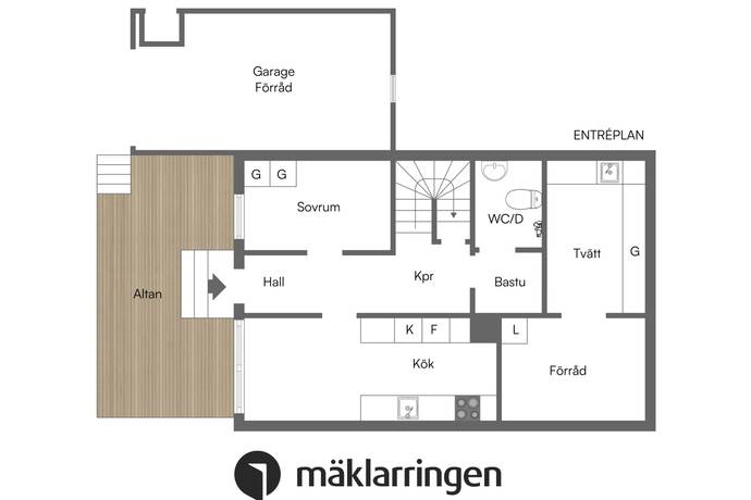 5 rum Parhus på Fredrikstrandsvägen 32B Ekerö Tappsund Ekerö kommun - bild 40