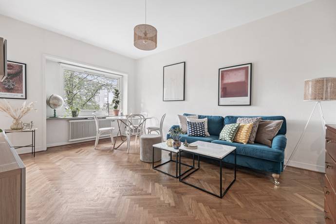 2 rum Lägenhet på Smedsbacksgatan 11, 2tr Östermalm - Gärdet Stockholms kommun - bild 1