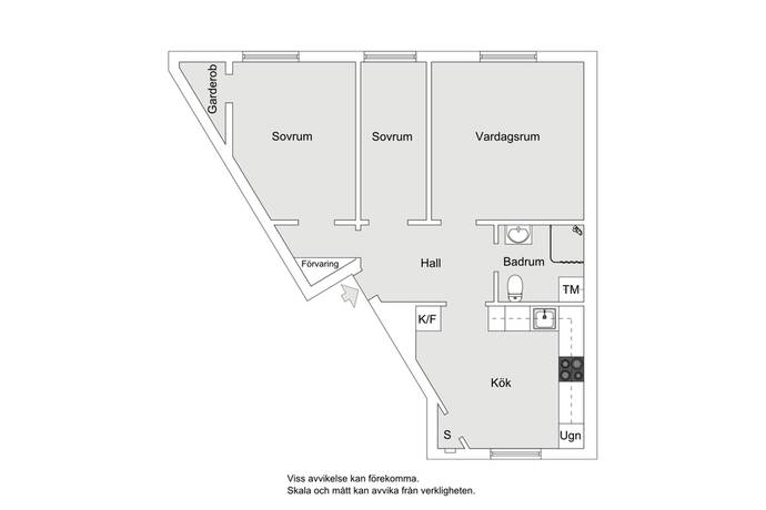 3 rum Lägenhet på Tallbacksvägen 2 Bromma - Johannesfred Stockholms kommun - bild 29