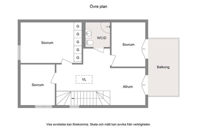 6 rum Parhus på Lupinvägen 27 Bålsta - Viby Äng Håbo kommun - bild 49