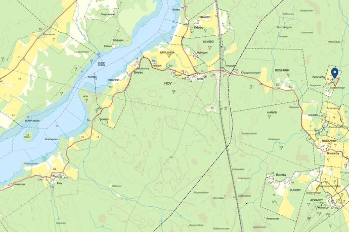 5 rum Vinterbonat fritidshus på Bennarby 116 (ÖSTHAMMAR BENNARBY 1:4 och ÖSTHAMMAR BENNARBY 1:7) Österbybruk Östhammars kommun - bild 44