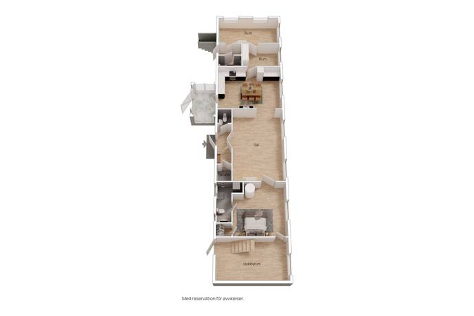 4 rum Villa på Gjutaregatan 5 Centrala Hudiksvall Hudiksvalls kommun - bild 36