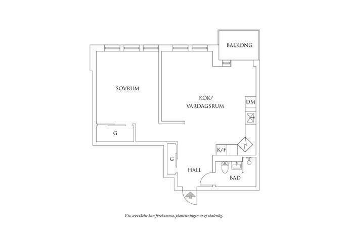 2 rum Lägenhet på Andra Långgatan 32 Linnéstaden Göteborgs kommun - bild 9