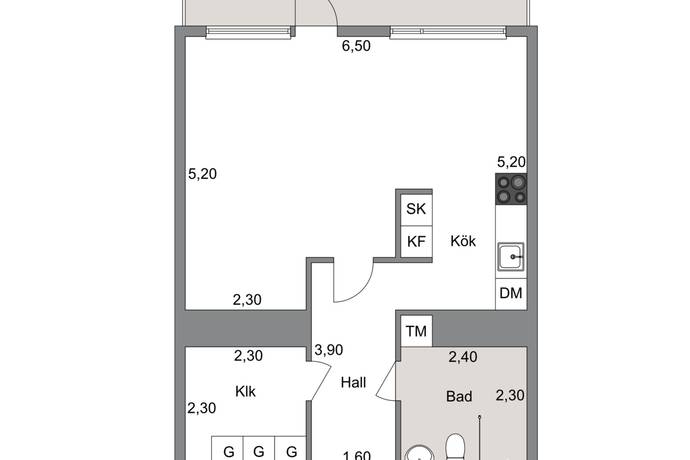 1.5 rum Lägenhet på Bratteråsbacken 35 Eriksberg Göteborgs kommun - bild 20