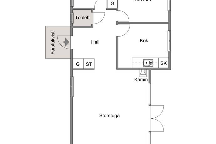 3 rum Villa på Hårsås Kleven 2 Hajom Marks kommun - bild 27