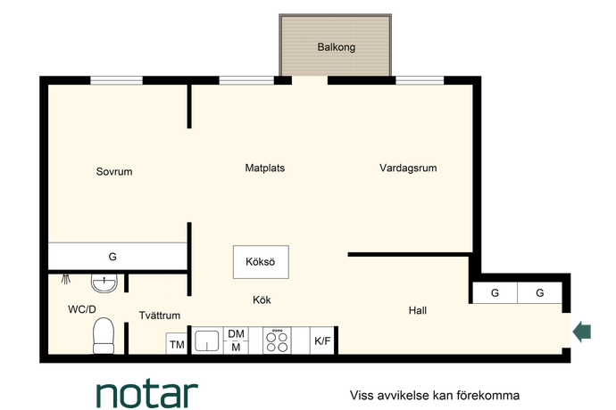2 rum Lägenhet på Hasselstigen 4 Råsunda Solna kommun - bild 26