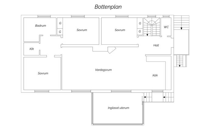 4 rum Villa på Åbrinken 5 Valbo Gävle kommun - bild 39